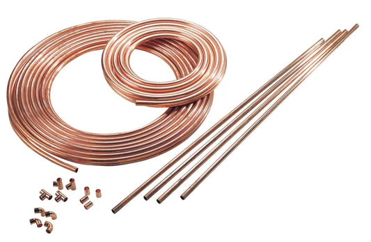 Tube de cuivre écroui, ⌀12mm, en barre de 4m