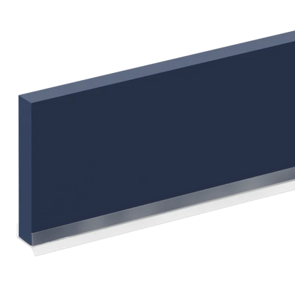 Plinthe de cuisine Venise, bleu marine, H.10 cm x L.2.4 m, Ep.13 mm