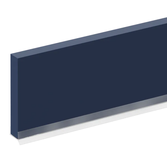 Plinthe de cuisine Venise, bleu marine, H.10 cm x L.2.4 m, Ep.13 mm