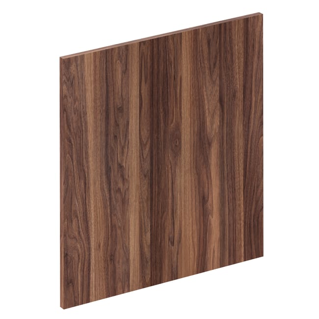 Porte de cuisine Hudson effet noyer mat H.64 x l.60 cm