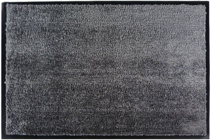Tapis d'entrée gris microfibrel.40 cm x L.60 cm,