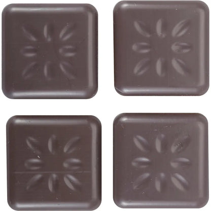 Assortiment 4 patins en plastique 3M l.37 x 37 mm