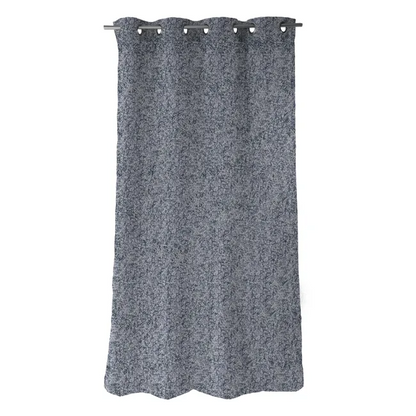 Rideau tamisant, Chine bleu l.140 x H.250 cm