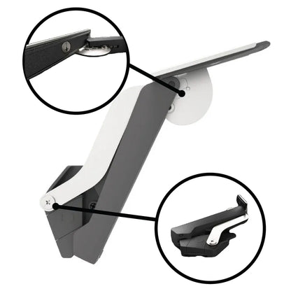Lot de 2 Relevables ouverture à angle droit à partir de l.45xH.26cm