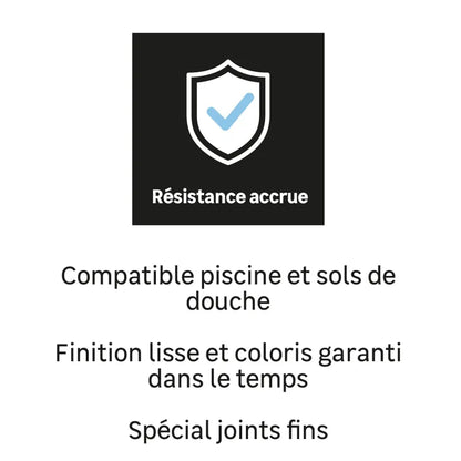 Joint tous types de carrelage et mosaïque AXTON noir 5kg