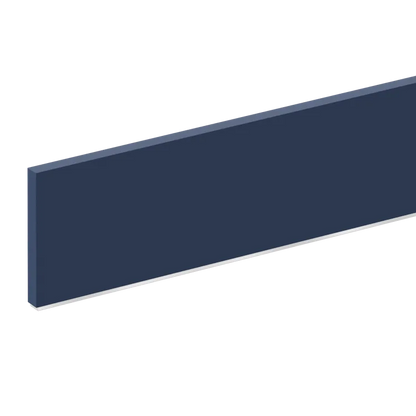 Plinthe de cuisine Venise, bleu marine, H.10 cm x L.2.4 m, Ep.13 mm