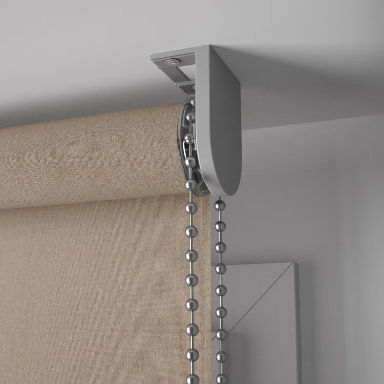 Store enrouleur tamisant Madrid taupe, l.40 x H.160 cm, INSPIRE