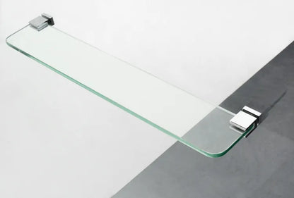 Tablette en verre chromé, 60 cm Remix