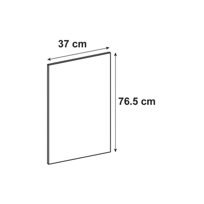 Porte de cuisine Vienne lin mat H.50.9 x l.39.7 cm