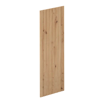 Porte de cuisine Sapporo effet chêne mat H.138 x l.44.7 cm avec défaut